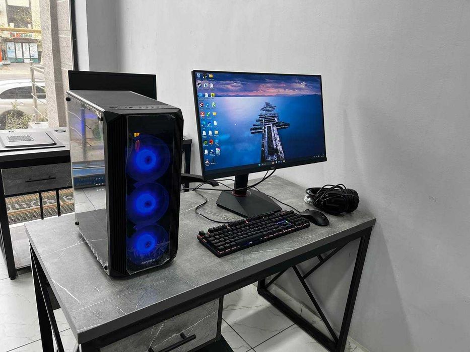 Мощный Игровой Компьютер Rtx5060 HKC 280 Герц