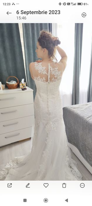 Rochie de mireasa sirena 40