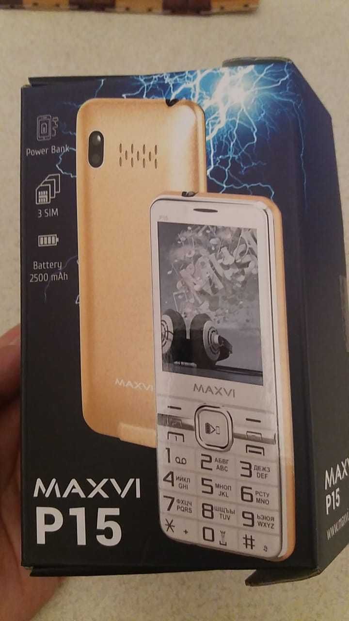 Продам новый телефон MAXVI P15