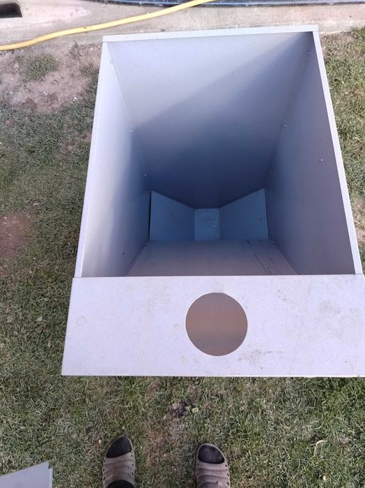 Buncăr peleti 150 litri