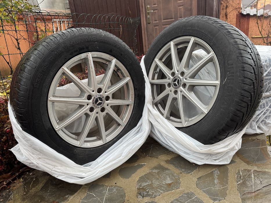 Jante aliaj originale Mercedes GLE cu anvelope iarnă 235/60 R18