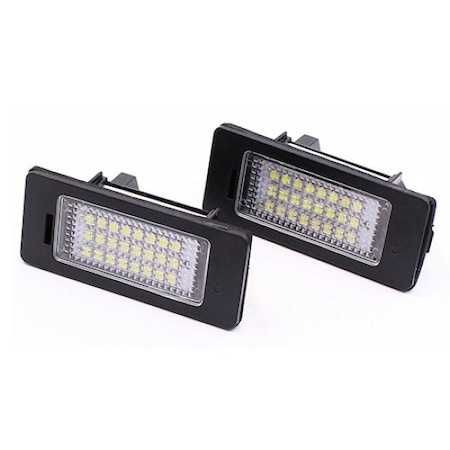 Set Lampi LED numar inmatriculare pentru BMW E90 E91 E60 E61 X5 X6 E39