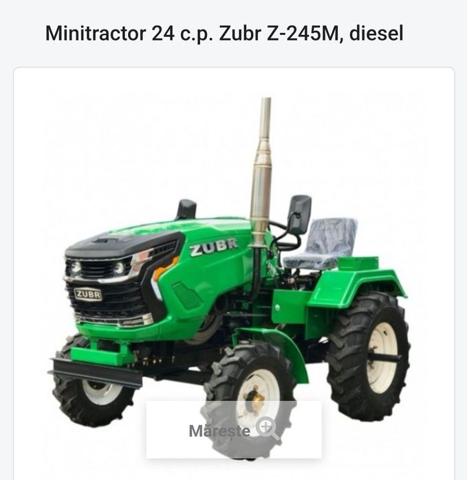 Vând Tractor ZUBR