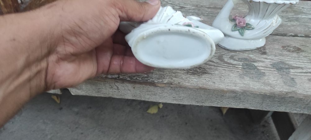 Ретро Фарфоровые лебеди