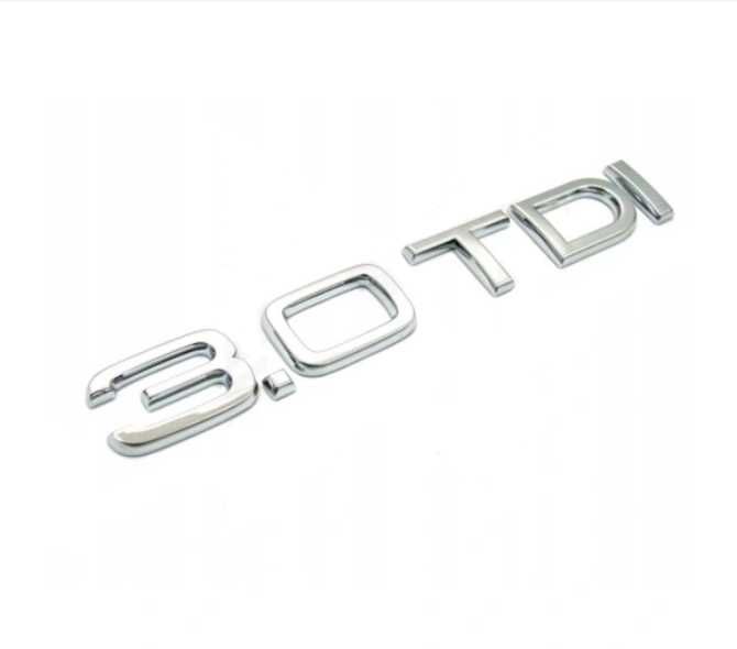 Emblema 3.0 TDI / Stema / Sigla / Sticker / Accesorii AUDI