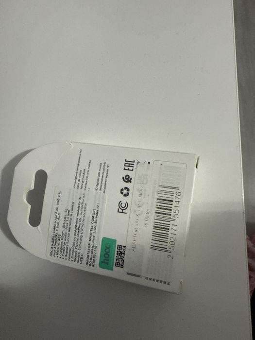 Cablu Type C to 3.5 mm audio interface