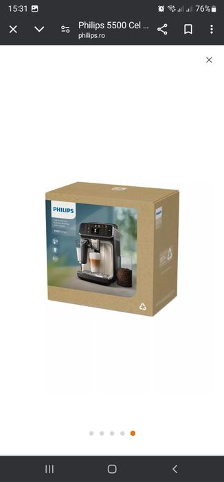 Philips espressor automat automat seria 5500