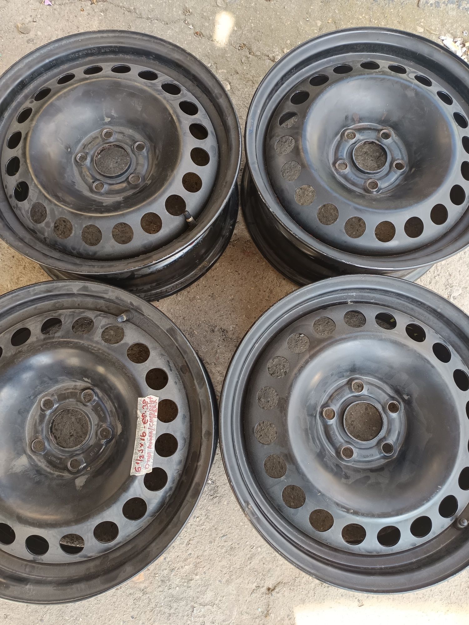 16ц,Стоманени джанти за Опел, Шевролет 5х105 с TPMS