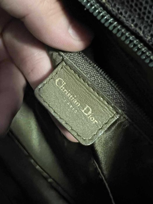 Geantă Dior Camouflage Double Saddle Bowler – originală