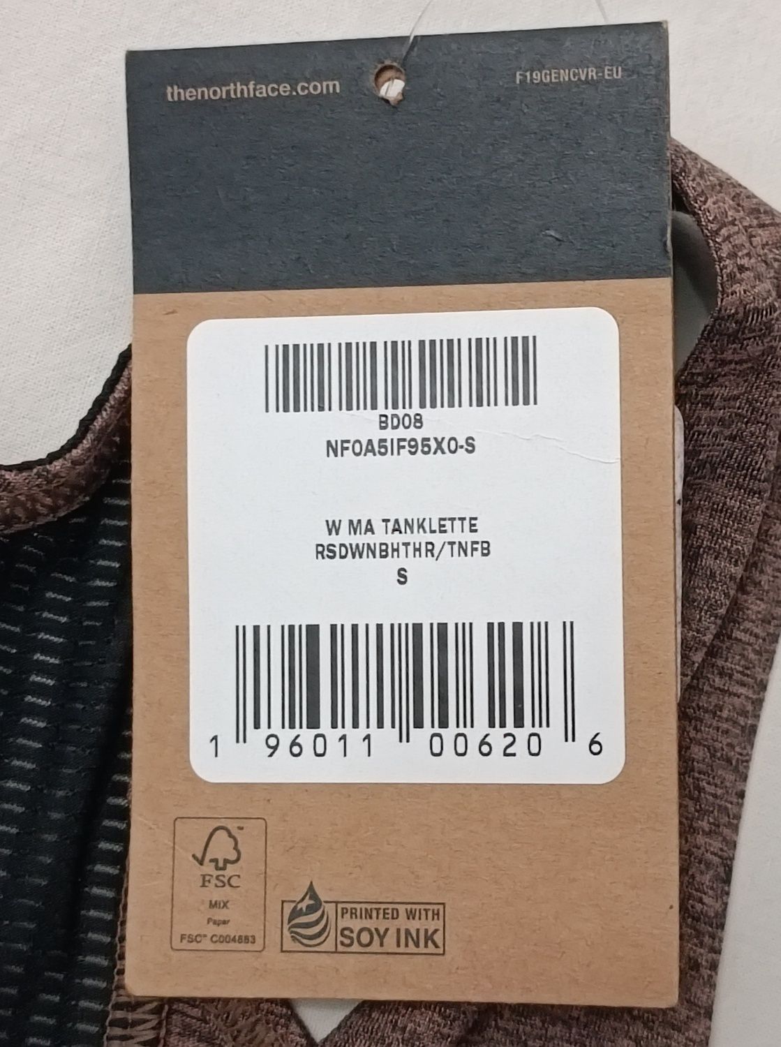 The North Face Cropped Tank оригинален потник S спорт туризъм планина