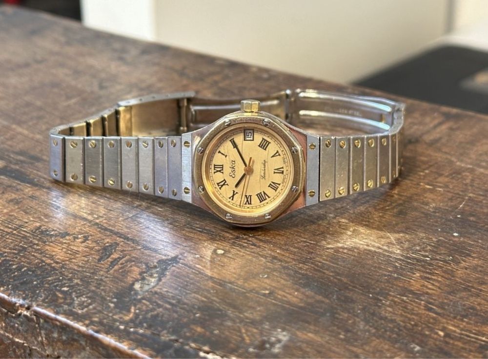 Ceas Eska dama gen Cartier Santos quartz swiss made