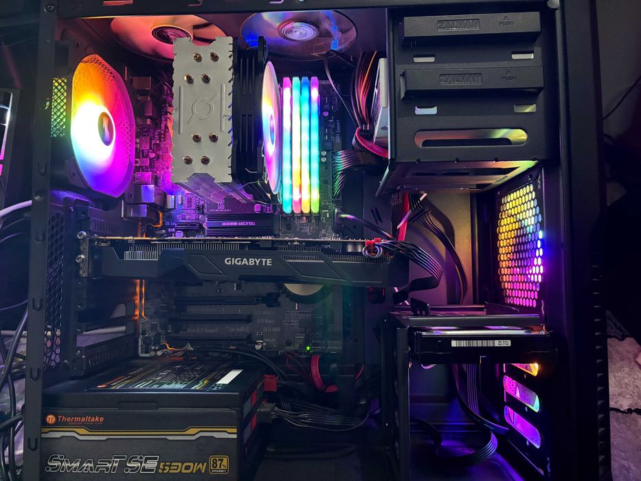 Calculator Gaming Intel I7, 32 GB RAM RGB, Video 8GB, SSD M.2 512GB