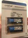 RAM Crucial 32GB DDR4 2400 MT/s Kit 16GBx2 260PIN SODIMM for MAC Nou