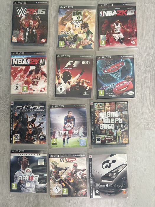 Playstation с 12 игри