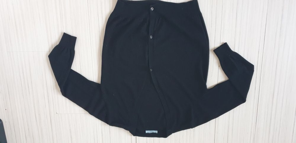Prada Wool  Cardigan Womens Size 42/ M - L ОРИГИНАЛ! Дамскa Жилетка!