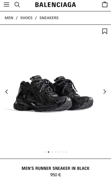Обувки Balenciaga RUNNER track кецове сникърси маратонки