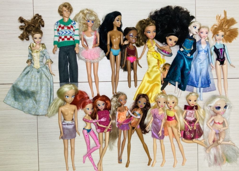 Barbie Giochi Winx Moana,wwe
