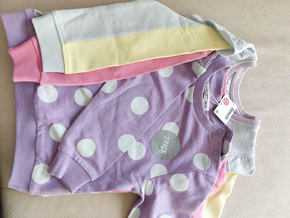 Комплект три блузки 86см