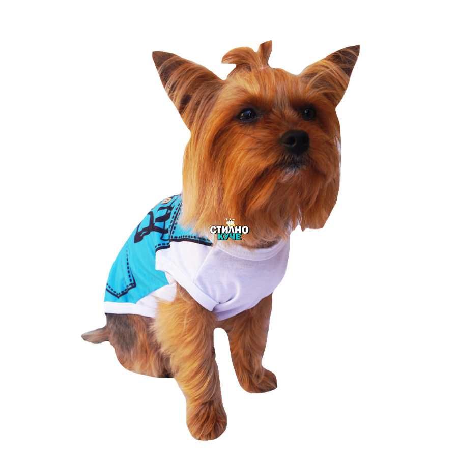 Кучешки потник с вратовръзка Кучешки дрехи  Потник за куче