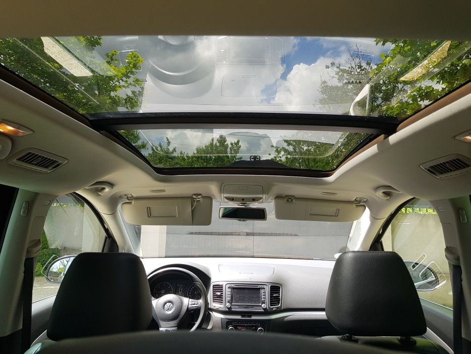 * VW Sharan 2.0TDI-170cp DSG - Panoramă - Piele - Navi - Camera *