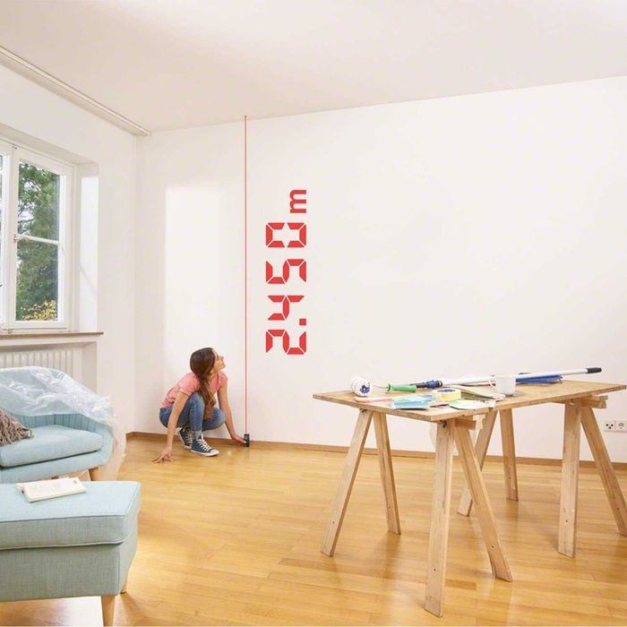 Telemetru cu display si laser Bosch Zamo,20 m domeniu lucru,sigilat