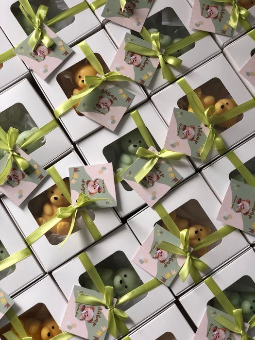 Бонбоньерки-свечи для праздника