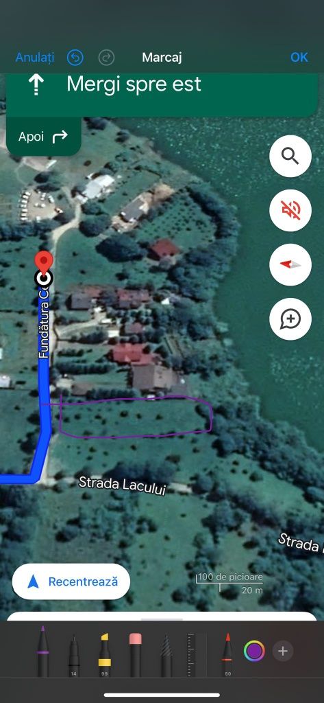 Vând 1300mp 20 ml deschidere lac  Paltinu lângă  hotel Atra  100m