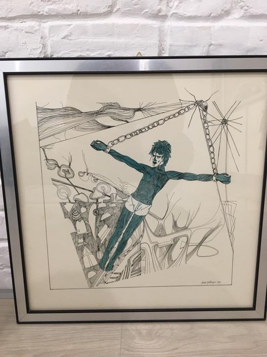 Графика с туш Giusy Calvagni 75