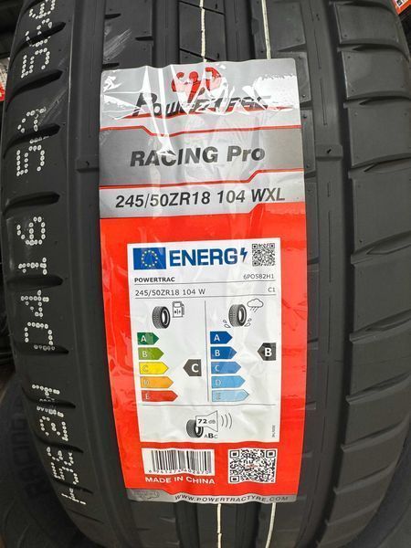 Нови летни гуми POWERTRAC RACING Pro 245/50ZR18 104WXL НОВ DOT