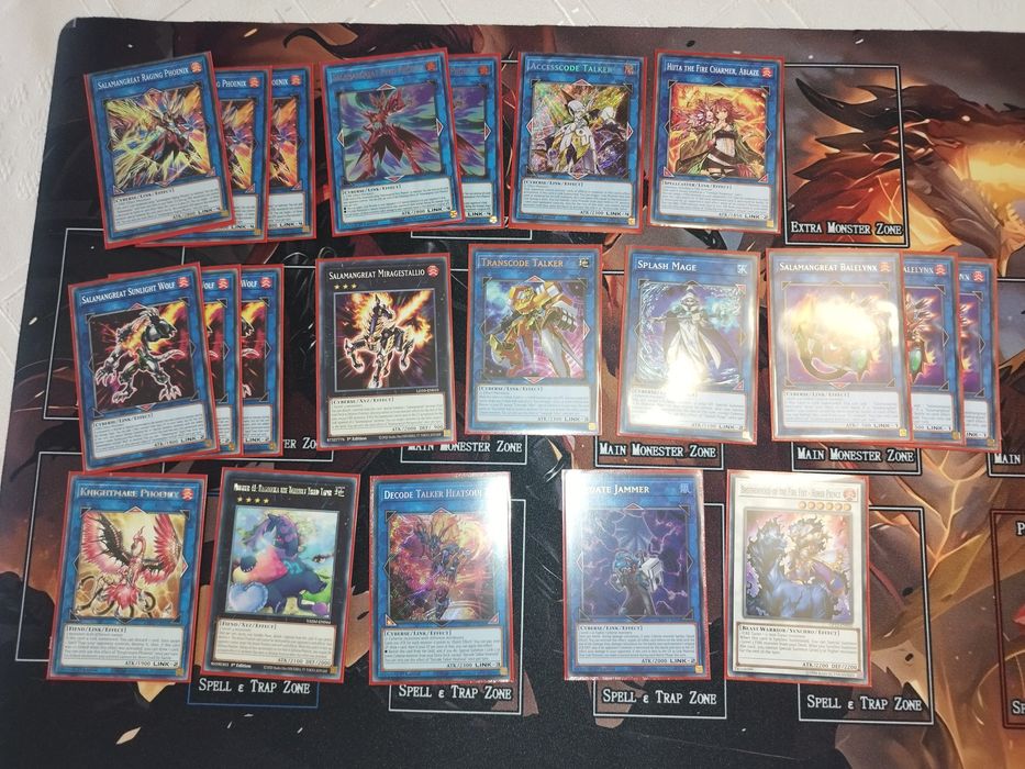 Yu GI Oh Scareclaw & Salamangreat Deck