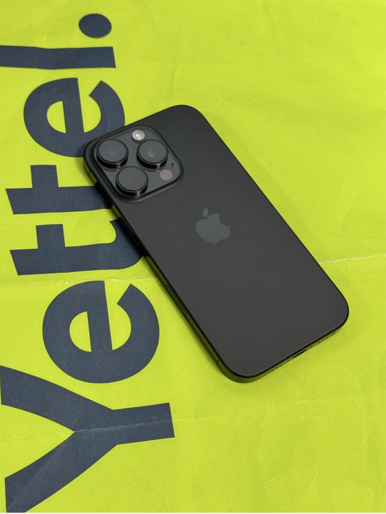 256GB iPhone 16 Pro Yettel Гаранция 2027 г. Black TITANIUM