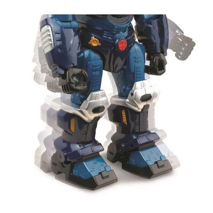 Robot de jucarie cu lumini si sunete One Two Fun, 30 cm