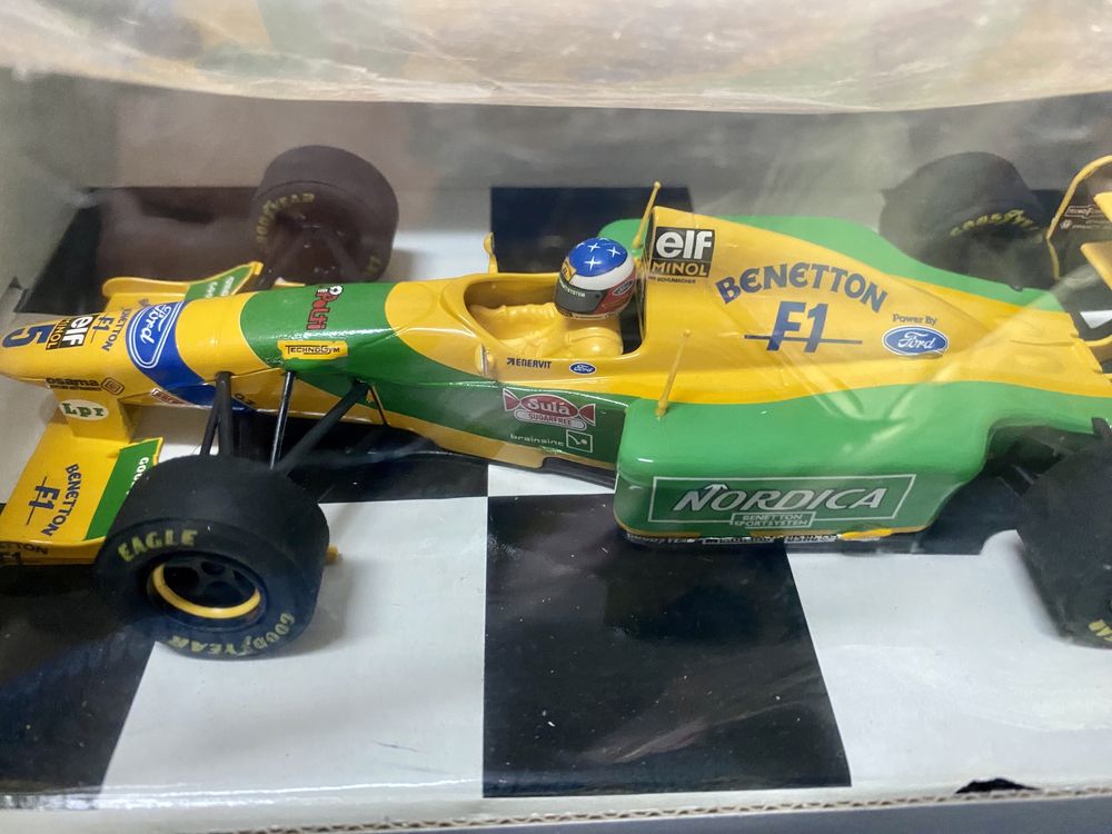 Machete 2 buc. formula 1 f1 1993 Schumacher benetton renault