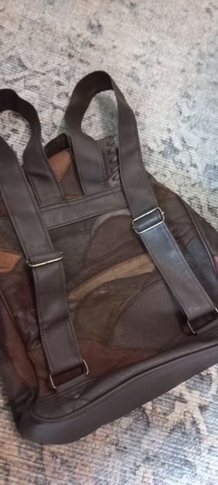 Дамска чанта/раница - естествена кожа