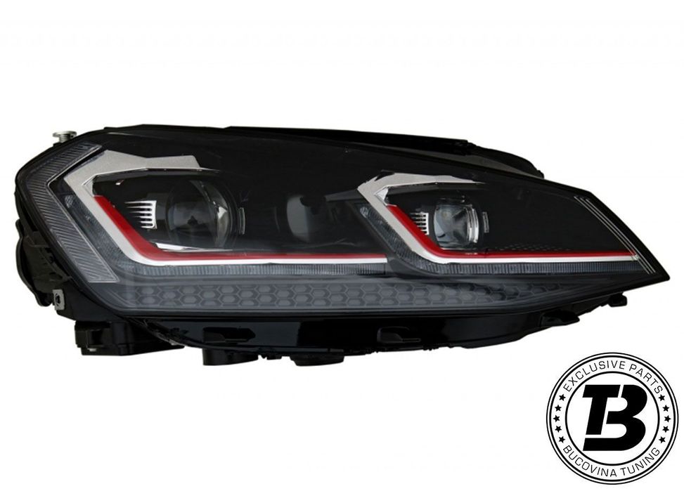 Faruri LED compatibile cu VW Golf 7 VII G7.5 Design