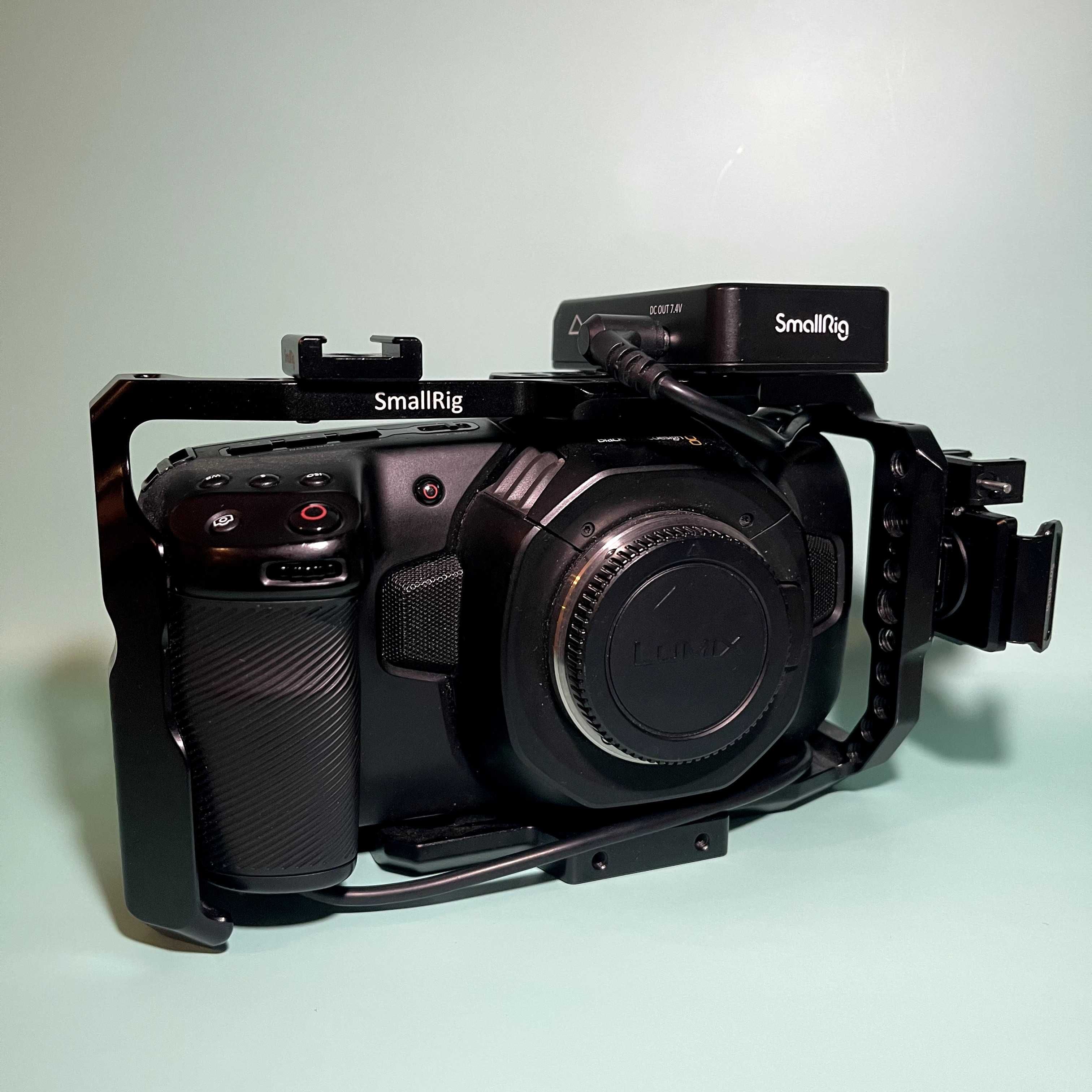 BlackMagic Pocket Cinema Camera 4K | Cage | SSD Plate | NP-F Plate