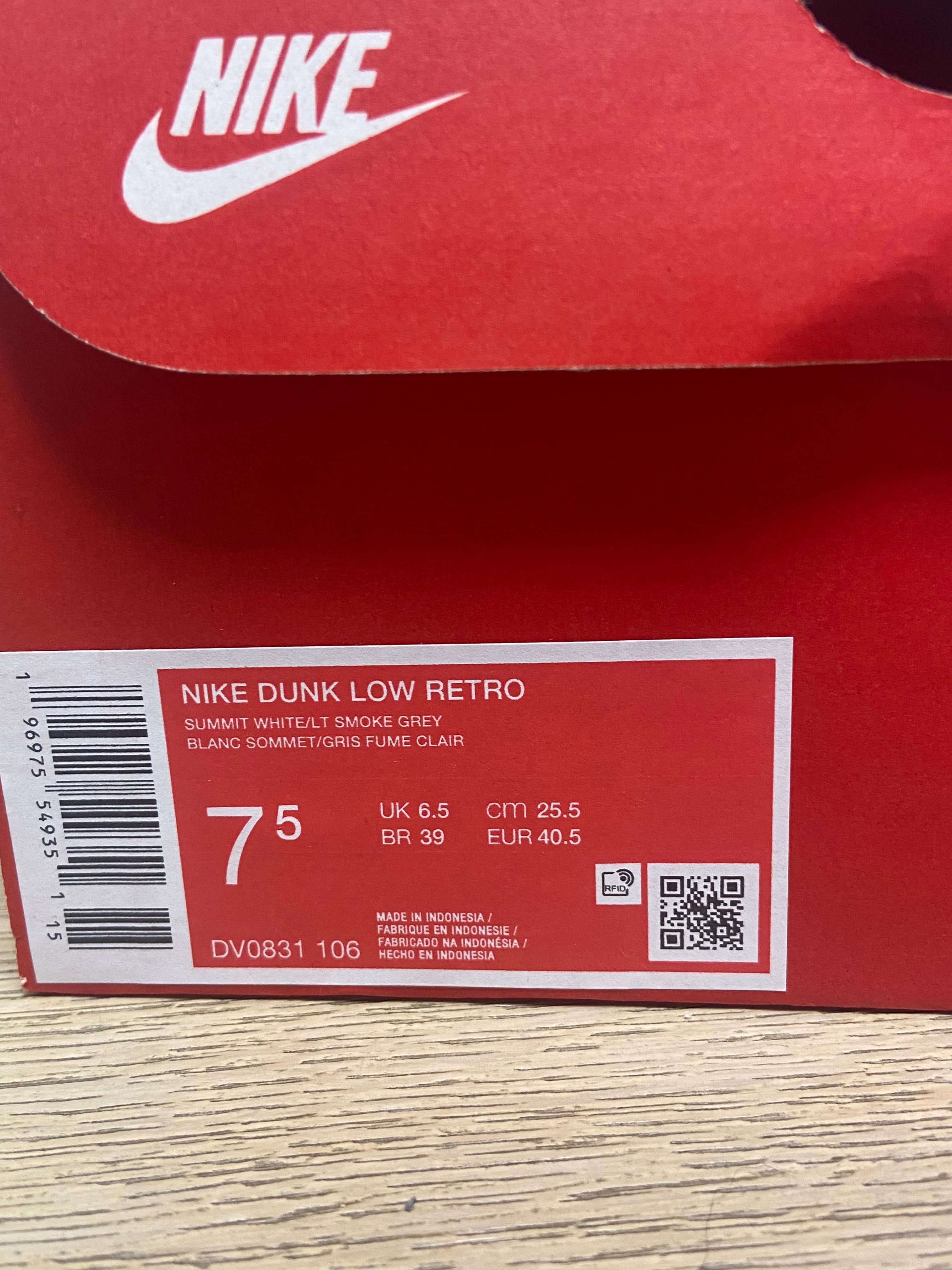 Nike Dunk Low Retro originali