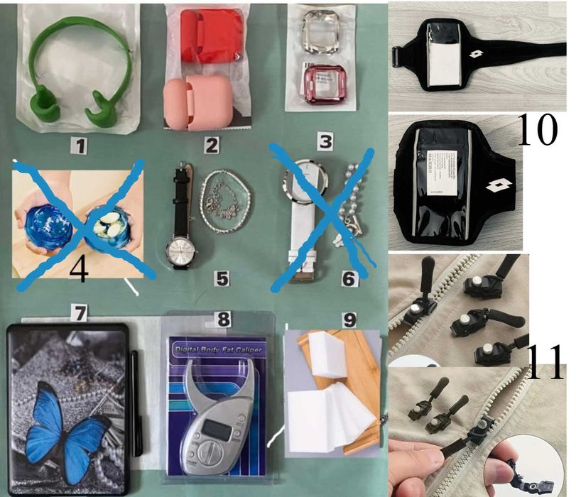 ЛОТ - необходими неща -6 снимки,6 комплекта.Цени-по групи или единично