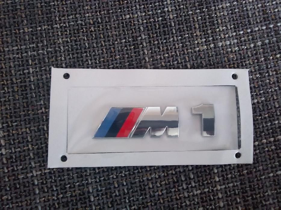Embleme BMW M1 spate ABS