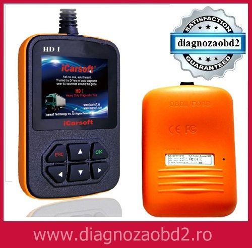 Scaner diagnoza auto iCarsoft Heavy Duty pt. camioane si tiruri - OBD2