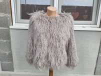 *YU - YU Paris | jacheta dama, scurta, blana | bust 110 cm | mar. 40 M