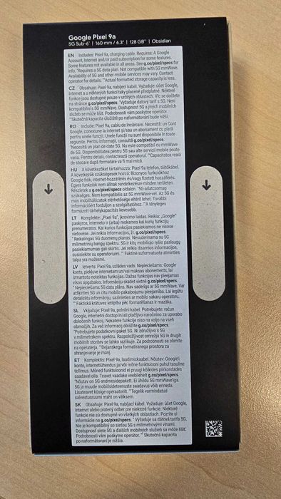 Google Pixel 9a - sigilat & factura -> disponibil pana in 19 noiembrie