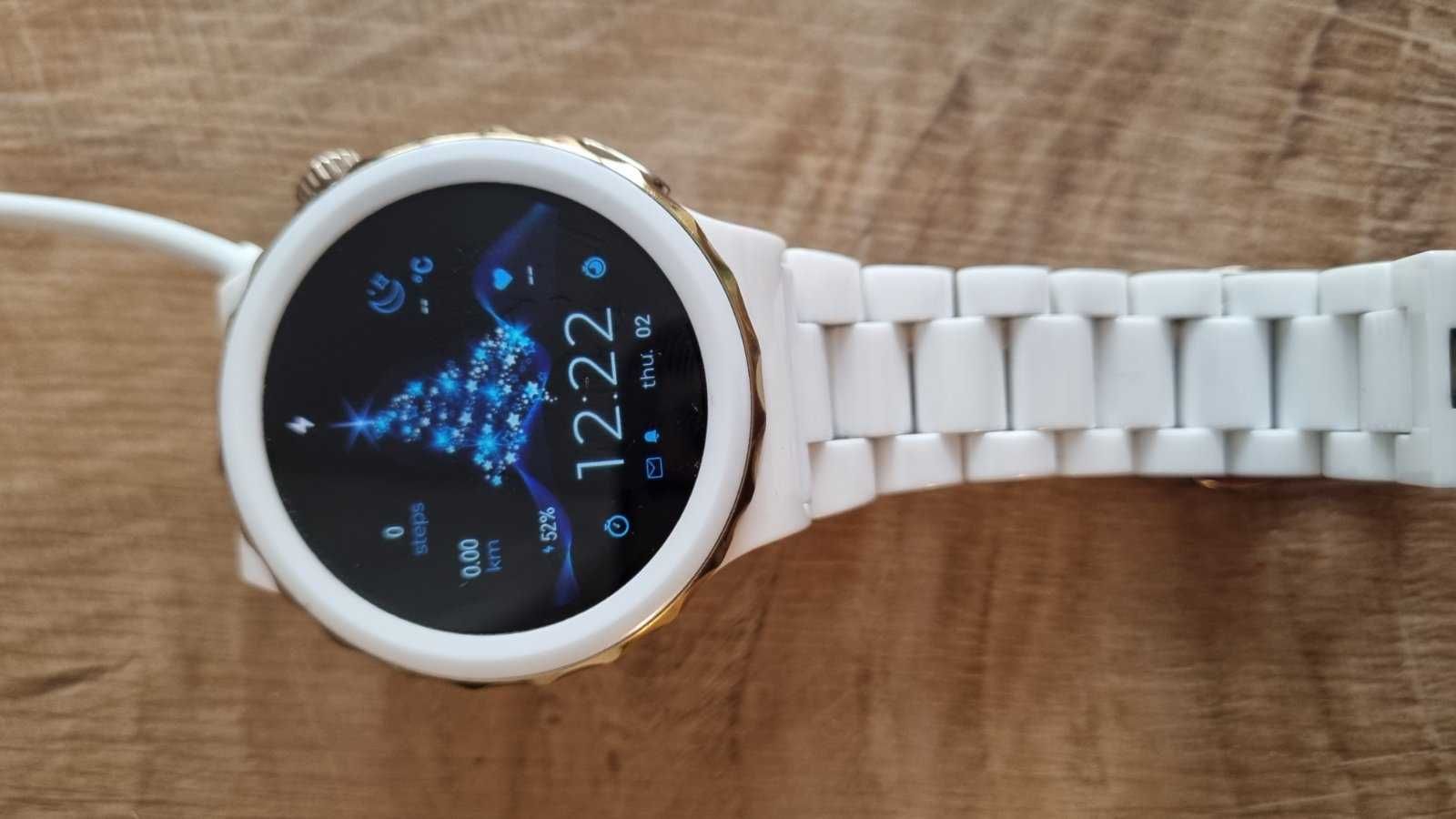 Смарт часовник Huawei Watch GT3 PRO, 43 mm, Ceramic Strap, White