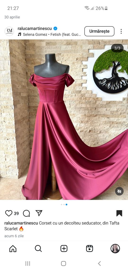 Rochie ocazie seara banchet