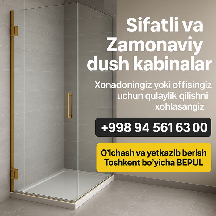 Dush kabina душевые кабины из закаленного стекла 10 мм kalyonniy oyna