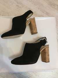 Обувки Karen Milen,Естествен велур