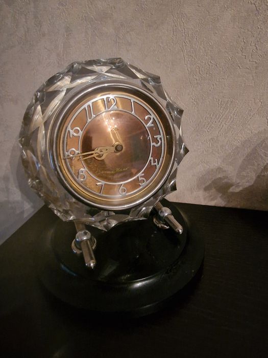 Часы хрустальные МАЯК. СССР