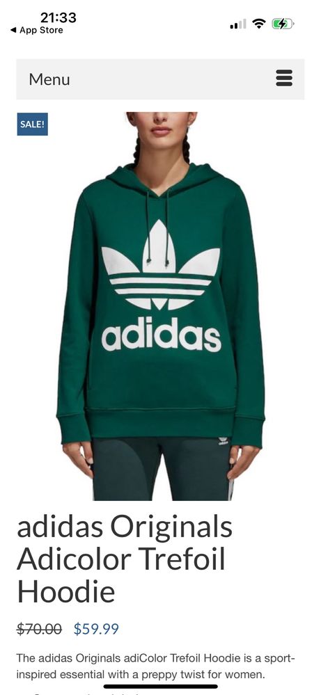 Adidas суичър