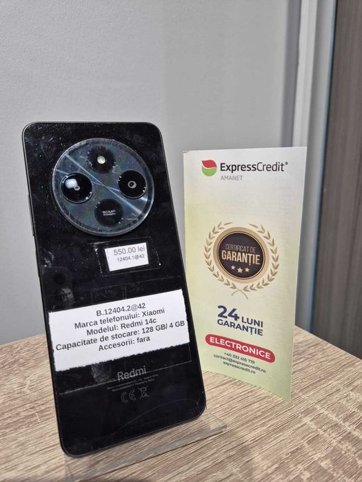 (AG42) Telefon Xiaomi Redmi 14C B12404 - Garantie 2 ani!