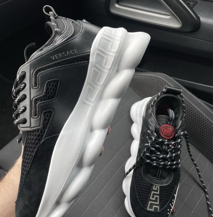 Adidasi Versace Chain Reaction medusa